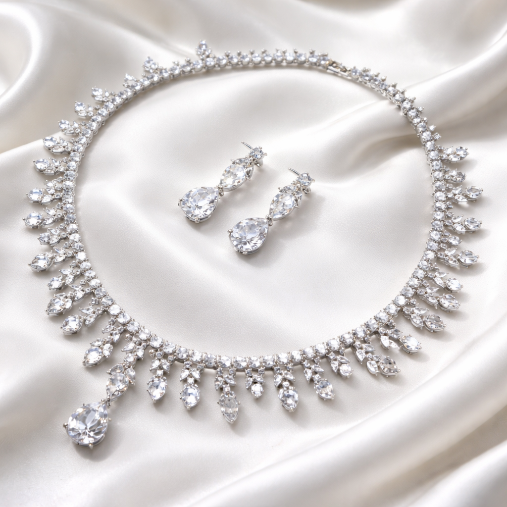 Velvet Crown Zircon Set