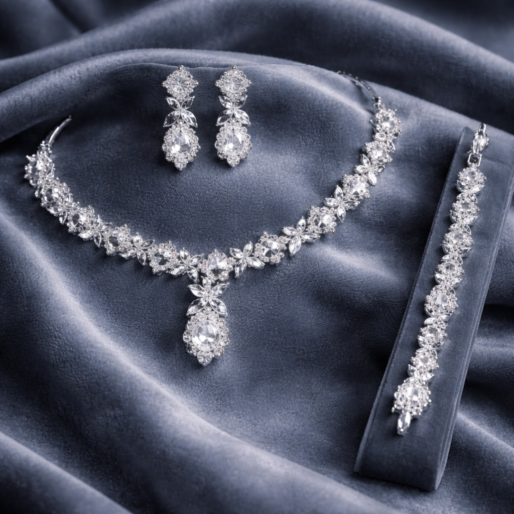 Imperial Rose Zircon set