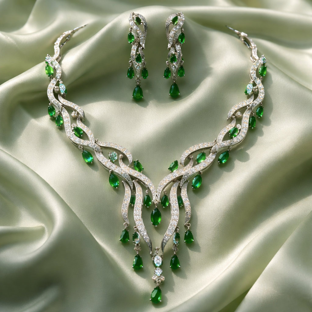 Enchanted Vine Zircon Set