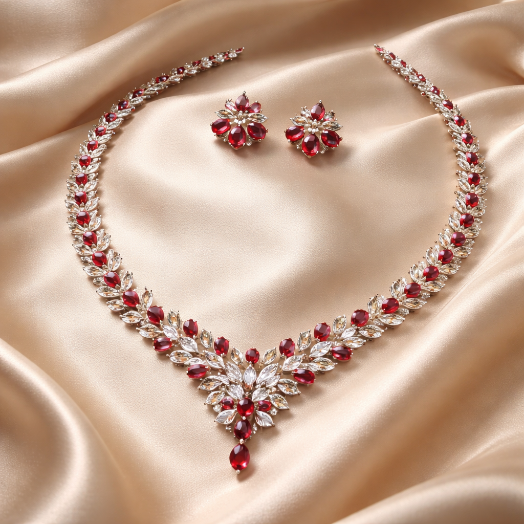 Blossom Zircon Set