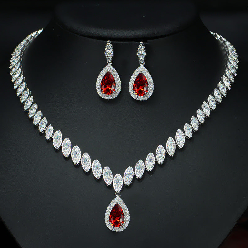 Zircon Jewelry Set