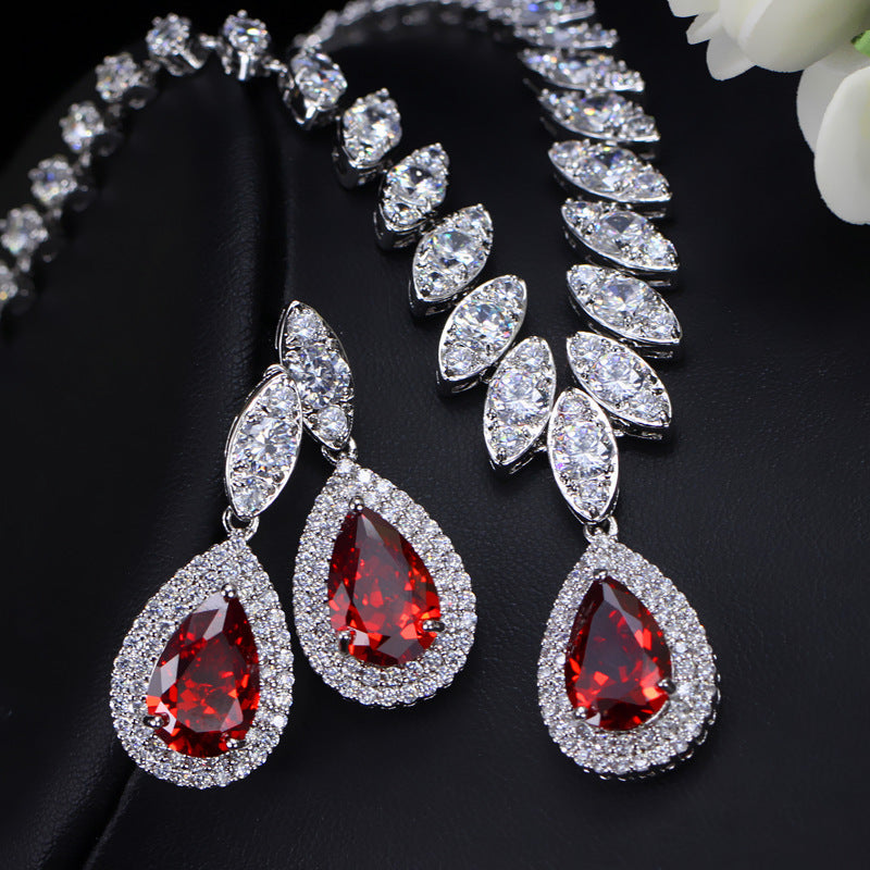 Zircon Jewelry Set