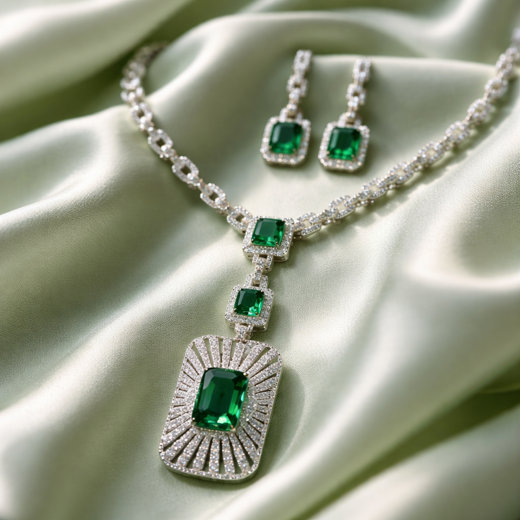 Royal Drop Zircon Set