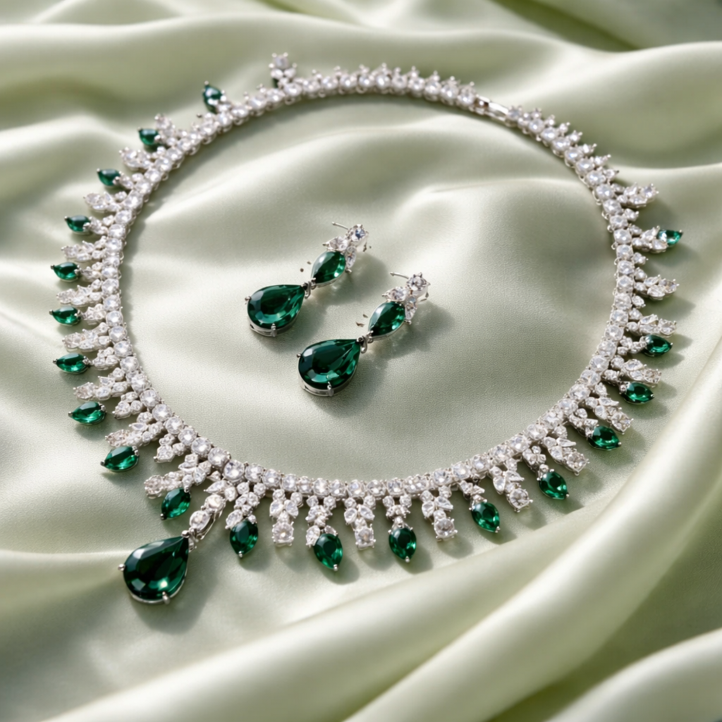 Velvet Crown Zircon Set