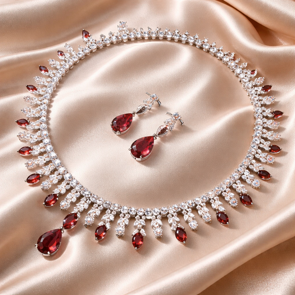 Velvet Crown Zircon Set