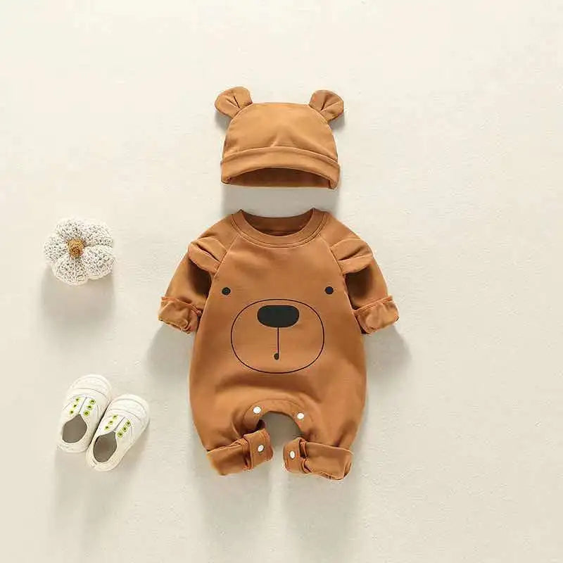 Baby Knitted One-Piece Suit For Spring And Autumn