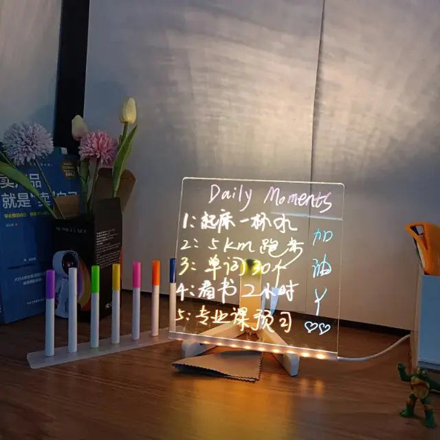 Children‘s Drawing Board Night Light