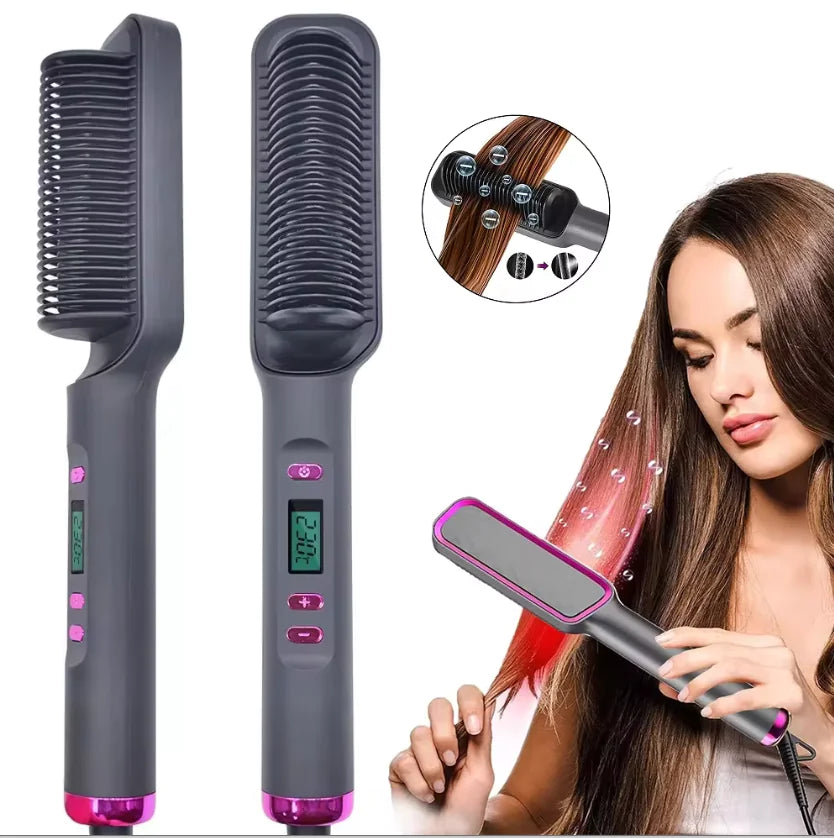 Electric Hair Straightening Comb