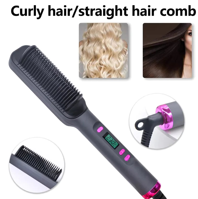 Electric Hair Straightening Comb